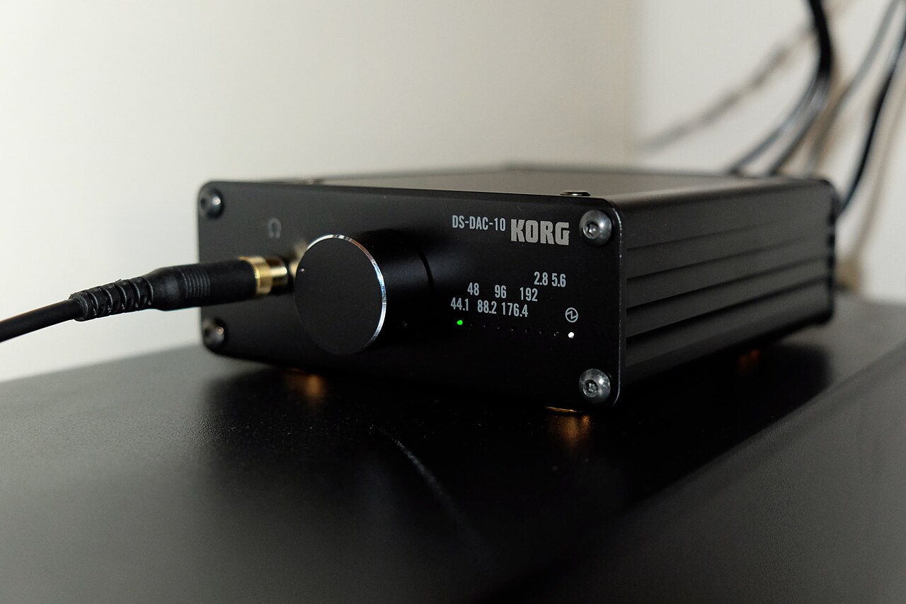 A small USB DAC device.